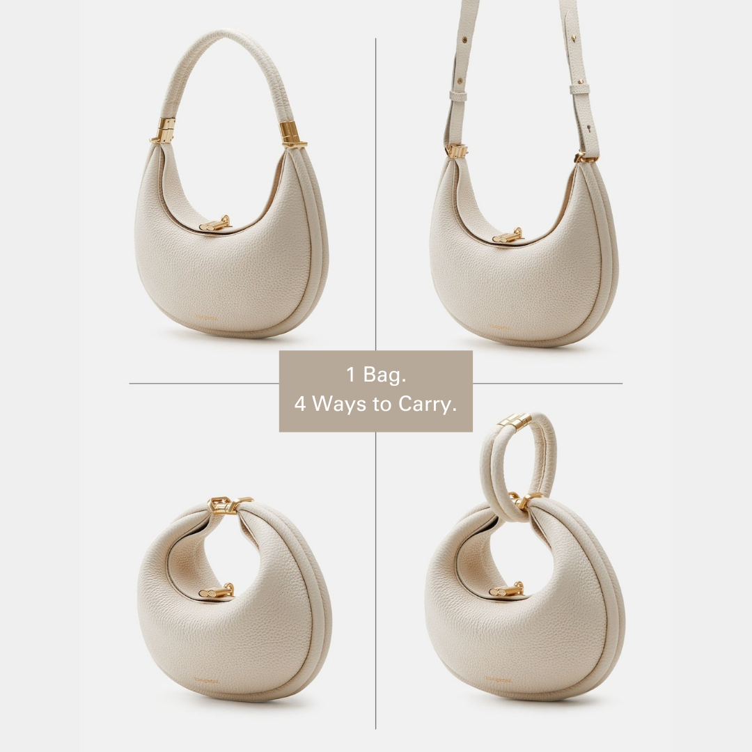 Luxe Dumpling Bag - 4 ways carry